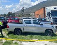 Quito: 22 de 24 carros robados de concesionaria han sido recuperados por la Policía