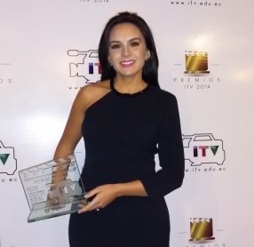 Los ganadores de Ecuavisa en la noche de los premios ITV