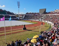 La apertura de los Juegos de las Islas del Océano Índico en Madagascar