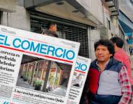 Los empleados de diario El Comercio han acudido a varias instancias para pedir que les paguen sus salarios.