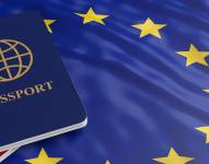 Imagen referencial a un pasaporte europeo.