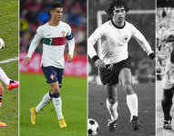 Qatar 2022: ¿quiénes fueron los máximos goleadores de los mundiales anteriores?