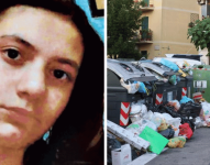 Una menor de edad fue encontrada muerta en un carrito de compras en un basurero en Italia.