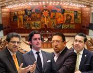 Bruno Segovia, Esteban Torres, Virgilio Saquicela y Pablo Muentes no consiguieron un puesto en la Asamblea.