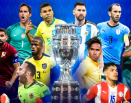 La Copa América reunirá a las selecciones sudamericanas y sus estrellas.
