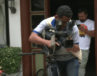 tras cámaras: primera grabación de Gaby Díaz