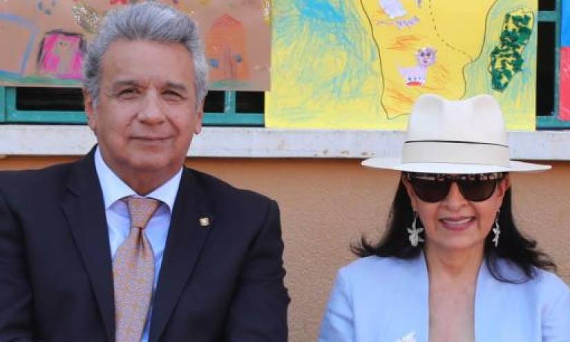 Lenín Moreno y Rocío González son procesados por presunto cohecho.
