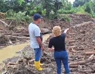 De las casi 1.600 hectáreas con daños, 1.300 corresponden a sembríos de cacao. El resto corresponde a pasto, plátano y maracuyá.