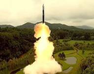 Los medios estatales norcoreanos anunciaron que el proyectil lanzado el miércoles fue un Hwasong-18, un misil balístico intercontinental.