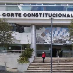 Fachada de las instalaciones de la Corte Constitucional en Quito.