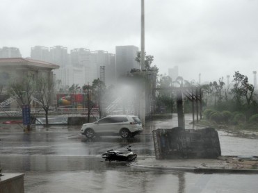 Nueve personas han muerto por el fuerte tifón en China