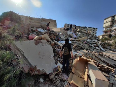 Así quedó Esmirna, ciudad de Turquía tras el terremoto