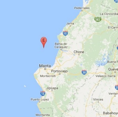 Sismo de 4.8 en Bahía de Caráquez se siente en casi toda la provincia de Manabí