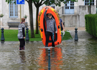 Paris, bajo el agua por las fuertes lluvias