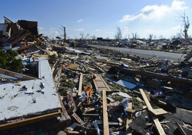 Illinois (EE.UU.) azotada por los tornados