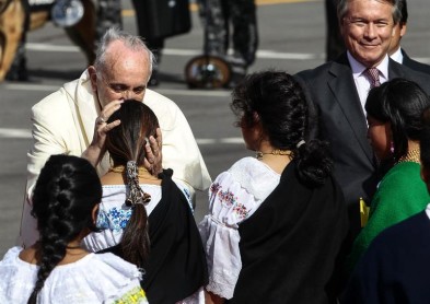 Revive la llegada del papa Francisco a Quito