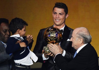La emotiva premiación de Cristiano Ronaldo