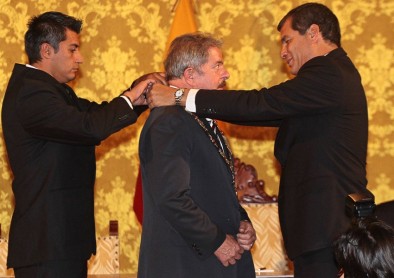 Lula Da Silva en Ecuador