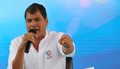 Expresidente Rafael Correa llegará a Guayaquil a las 23h00 de este viernes