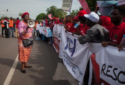 Manifestaciones en Nigeria por las niñas secuestradas