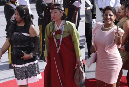 ¿Quienes pisaron la alfombra roja de la ceremonia del cambio presidencial de Lenín Moreno?