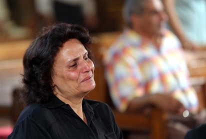 Funeral simbólico en Egipto tras accidente de aerolínea