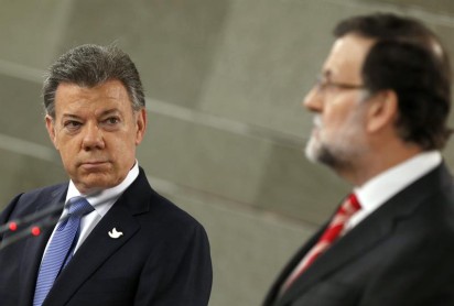 Visita oficial del presidente colombiano Juan Manuel Santos a España