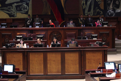 Andino solicitó a la Asamblea que se allane en 69 de las 73 observaciones al COIP