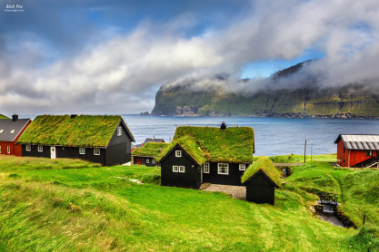 10 casas escandinavas con tejados verdes salidos de un cuento