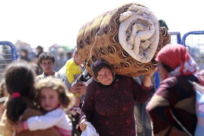 Turquía recibirá hasta 450.000 refugiados Sirios