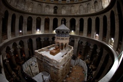 La restaurada tumba de Jesucristo reabre al público