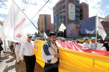 Marcha por la Autonomia de la universidad Andina
