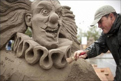 10 hermosas esculturas de arena