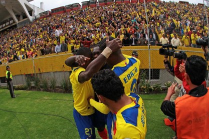 Vea las mejores imágenes de la goleada de Ecuador a Paraguay