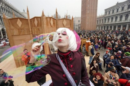 Venecia y su cautivador carnaval