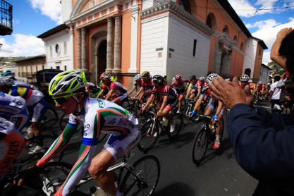 Vuelta ciclista a Colombia arrancó en Quito