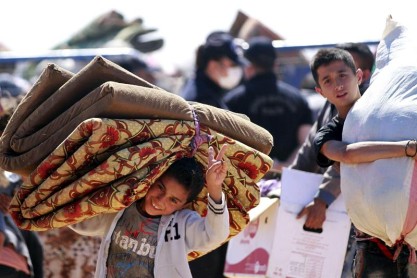 Turquía recibirá hasta 450.000 refugiados Sirios
