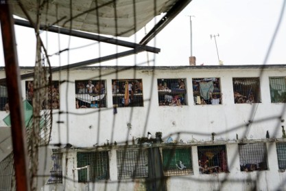 Visita de Rafael Correa a las cárceles de Guayaquil