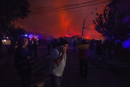 Incendio en Valparaíso, Chile