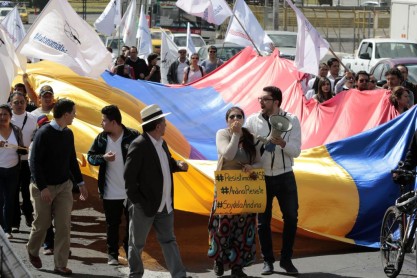 Marcha por la Autonomia de la universidad Andina