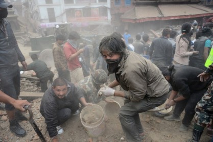 EN FOTOS: La destrucción que ha dejado el terremoto en Nepal