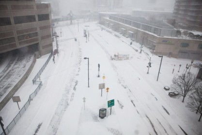 Tormenta de nieve afecta a Boston