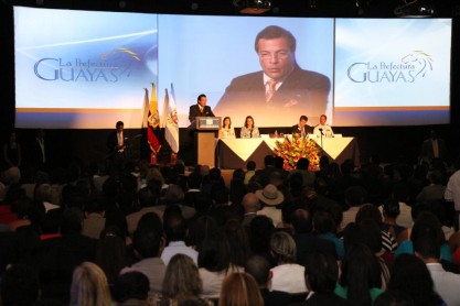 El Prefecto del Guayas Jimmy Jairala fue posesionado esta mañana