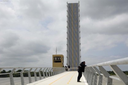 Hoy se inaguró el puente que une Guayaquil con la isla Santay