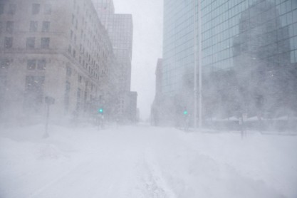 Tormenta de nieve afecta a Boston