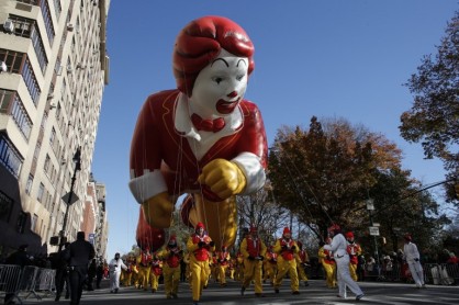 Desfile del Día de Acción de Gracias en Estados Unidos