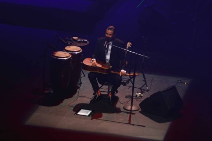 Concierto de Pau Donés, fundador y vocalista de Jarabe de Palo