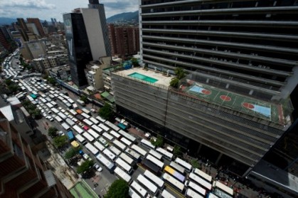10.000 buses se encuentran inactivos por protesta en Venezuela