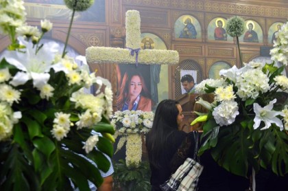 Funeral simbólico en Egipto tras accidente de aerolínea