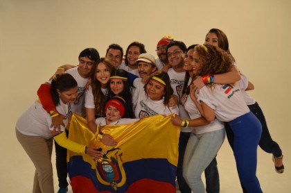 Talentos de pantalla se unen para realizar el video &#039;Soy Ecuador&#039;